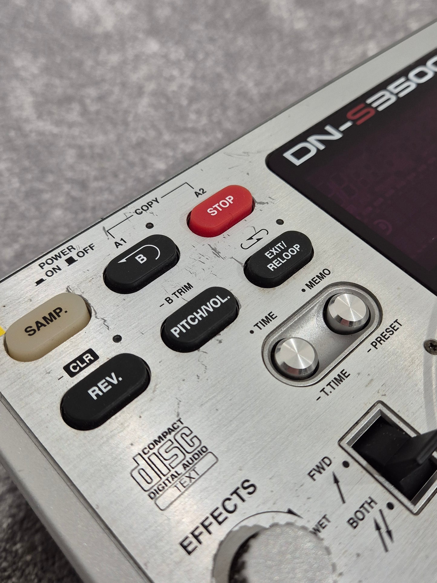 Denon DN-S3500 - Tabletop CD/MP3 Player