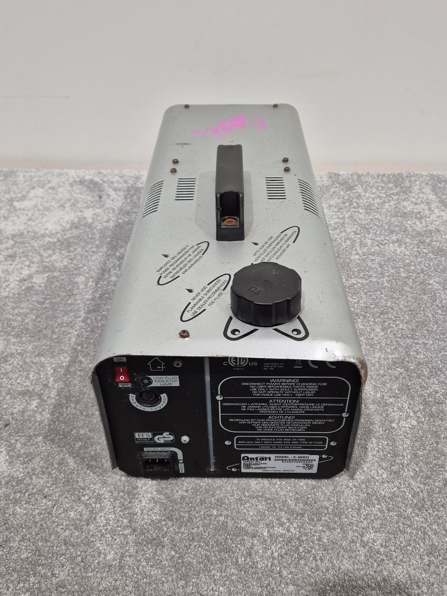 Antari Z-300 - Fine Mist Hazer Machine