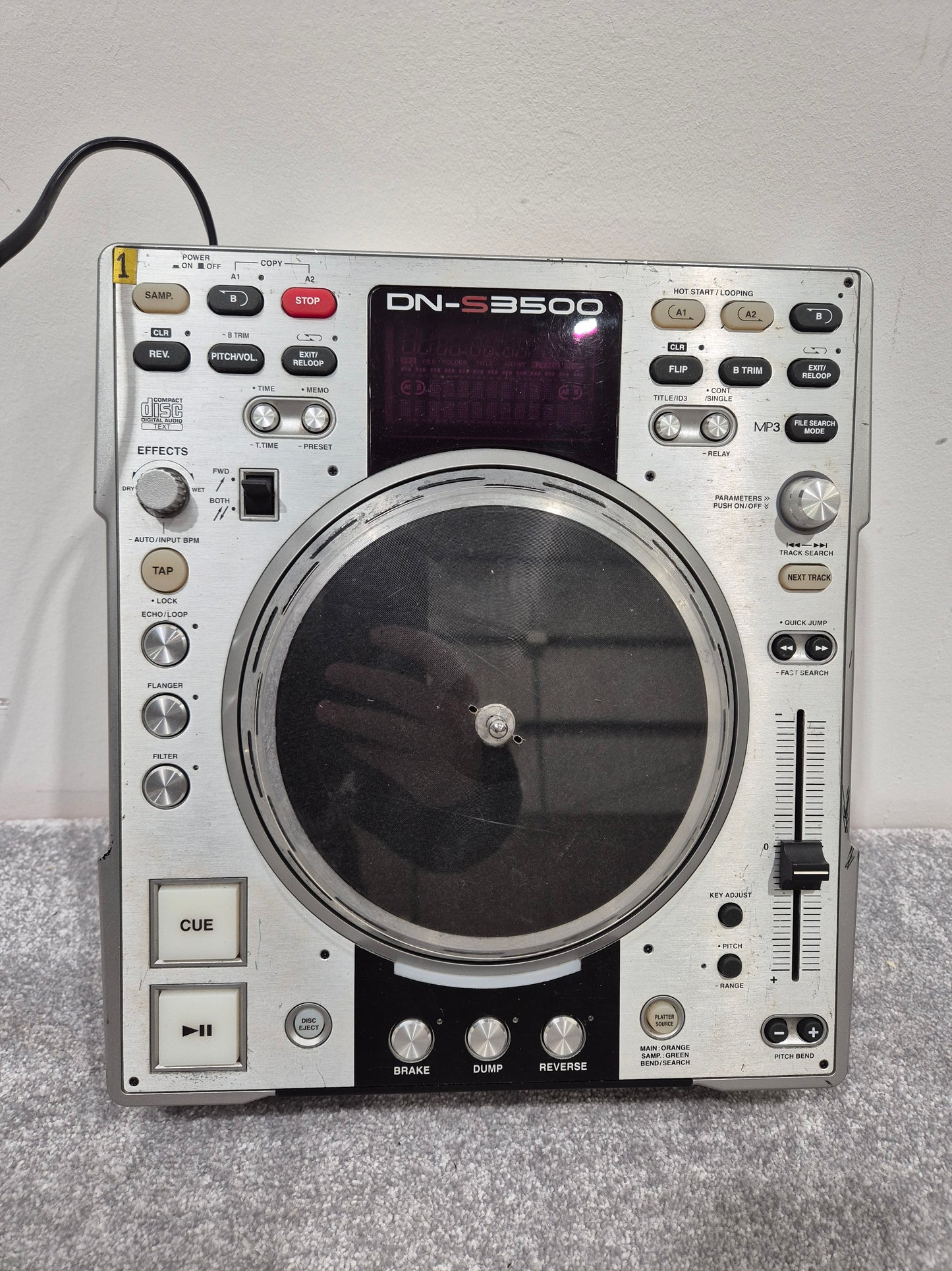 Denon DN-S3500 - Tabletop CD/MP3 Player (Spares or Repairs)