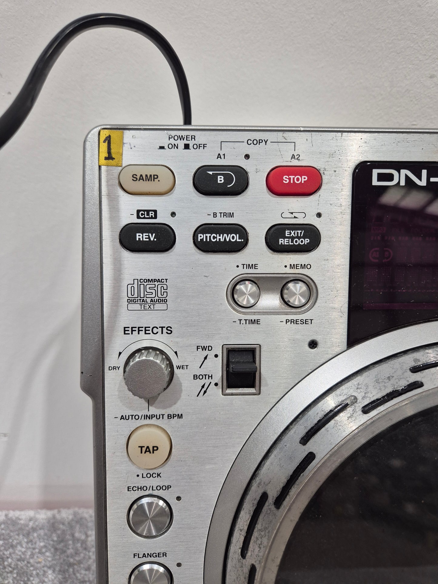 Denon DN-S3500 - Tabletop CD/MP3 Player (Spares or Repairs)