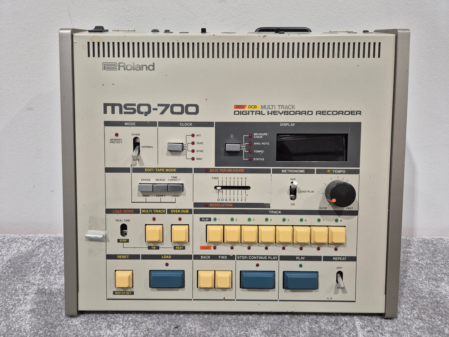 Roland MSQ-700 - Multitrack Digital Keyboard Sequencer (Read Description)