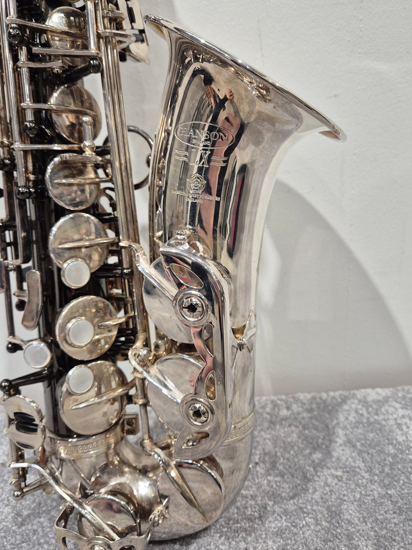 Hanson LX Alto Saxophone - High-Quality Saxophone w/ Hansons Soft Case