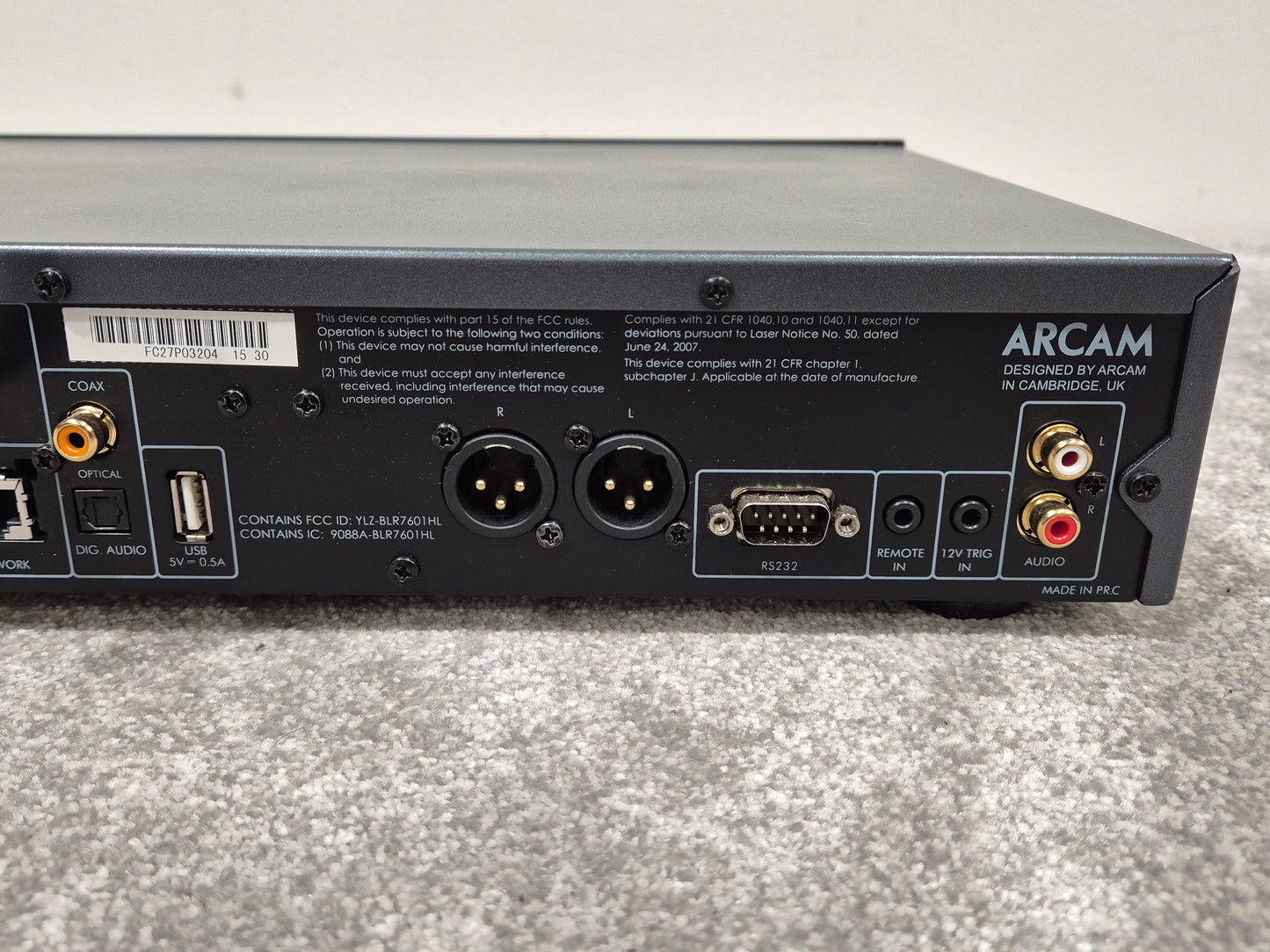 Arcam FMJ CDS27 - High Quality CD/SACD Player w/ Original Box