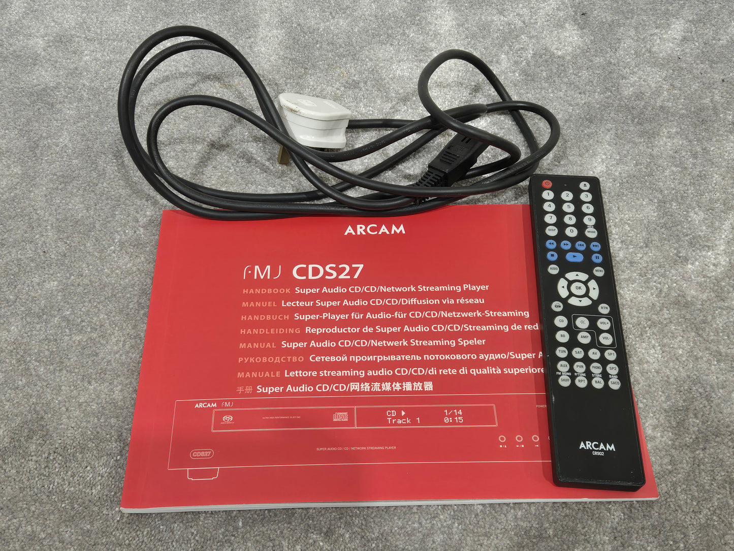 Arcam FMJ CDS27 - High Quality CD/SACD Player w/ Original Box