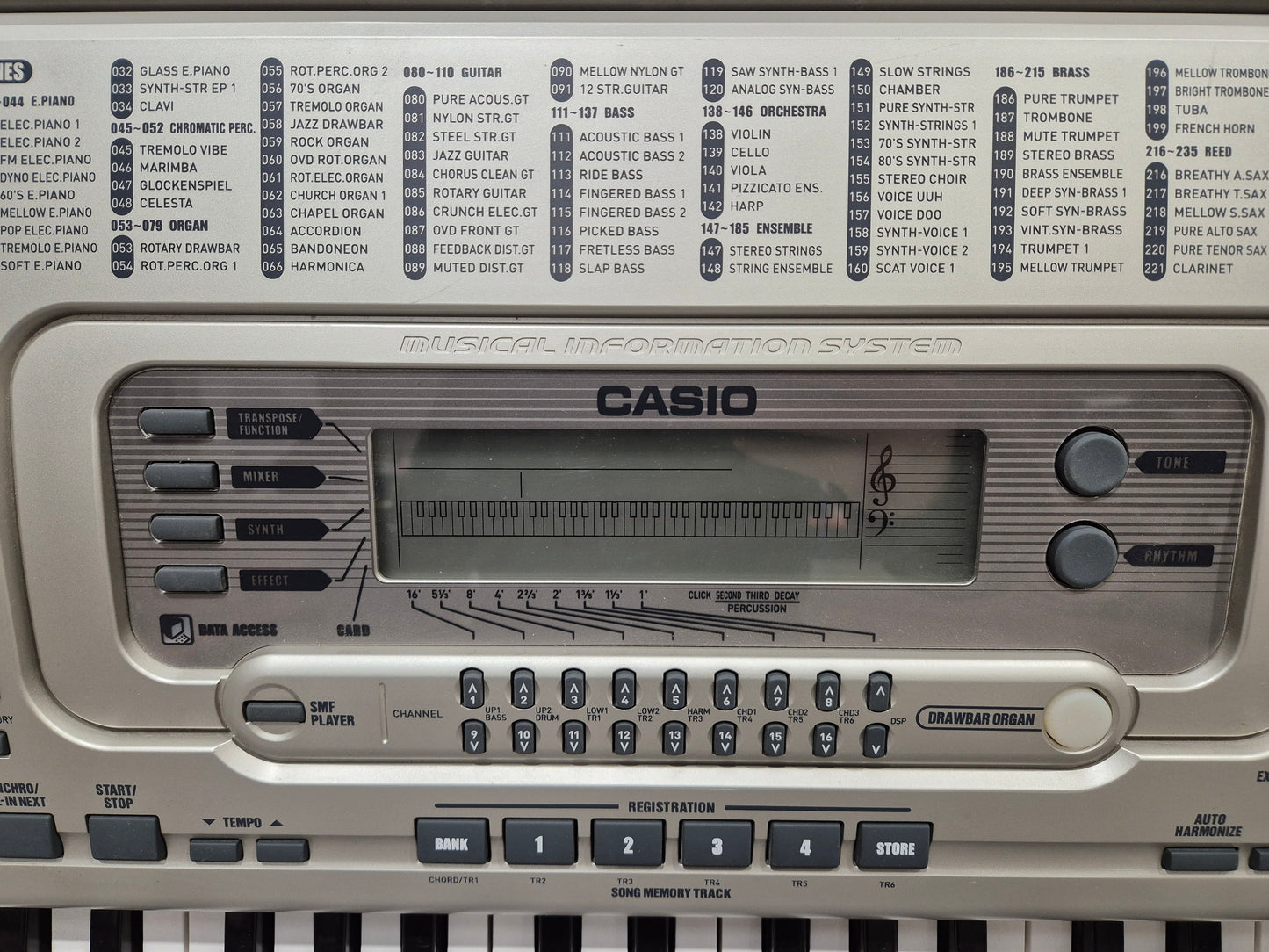 Casio WK 3200 - Versatile Digital 61 Key Keyboard
