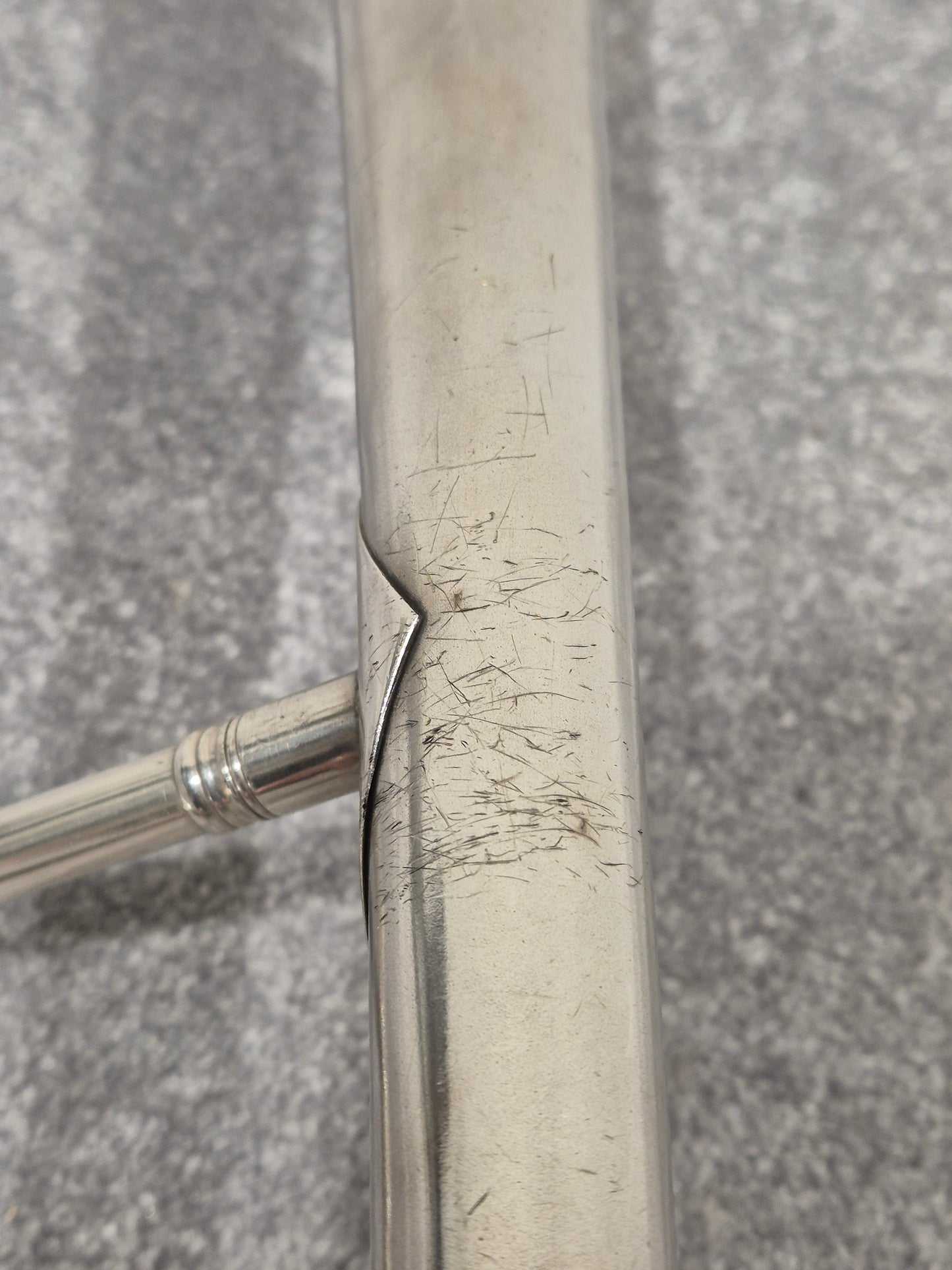 Vintage Martin Elkhart Trombone 1914 - Silver w/ Hard Case