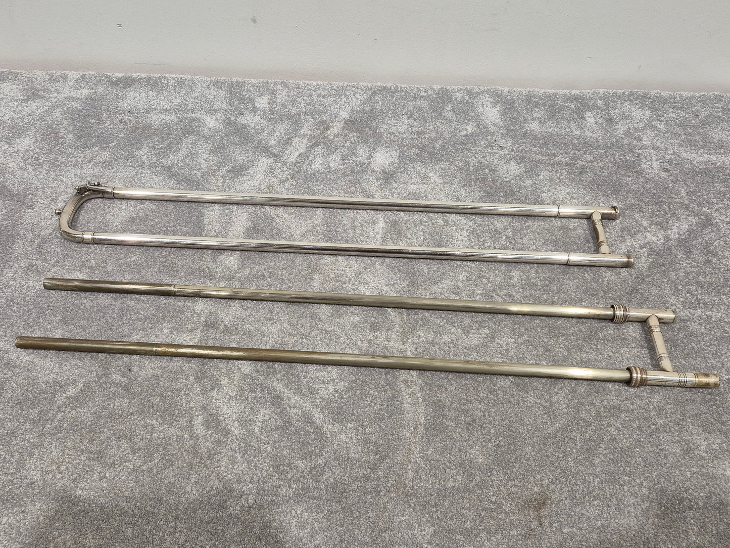 Vintage Martin Elkhart Trombone 1914 - Silver w/ Hard Case