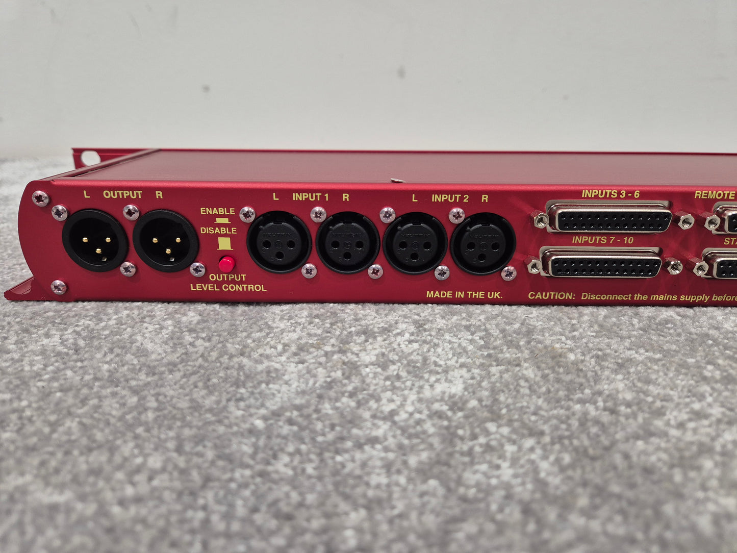Sonifex RB-SS10 1U - Stereo Analogue Audio Processor