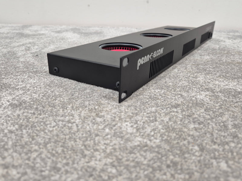 Penn Elcom Coolrac 1U Rack Ventilation System - 1U Size, High Airflow - Excellent - image 5