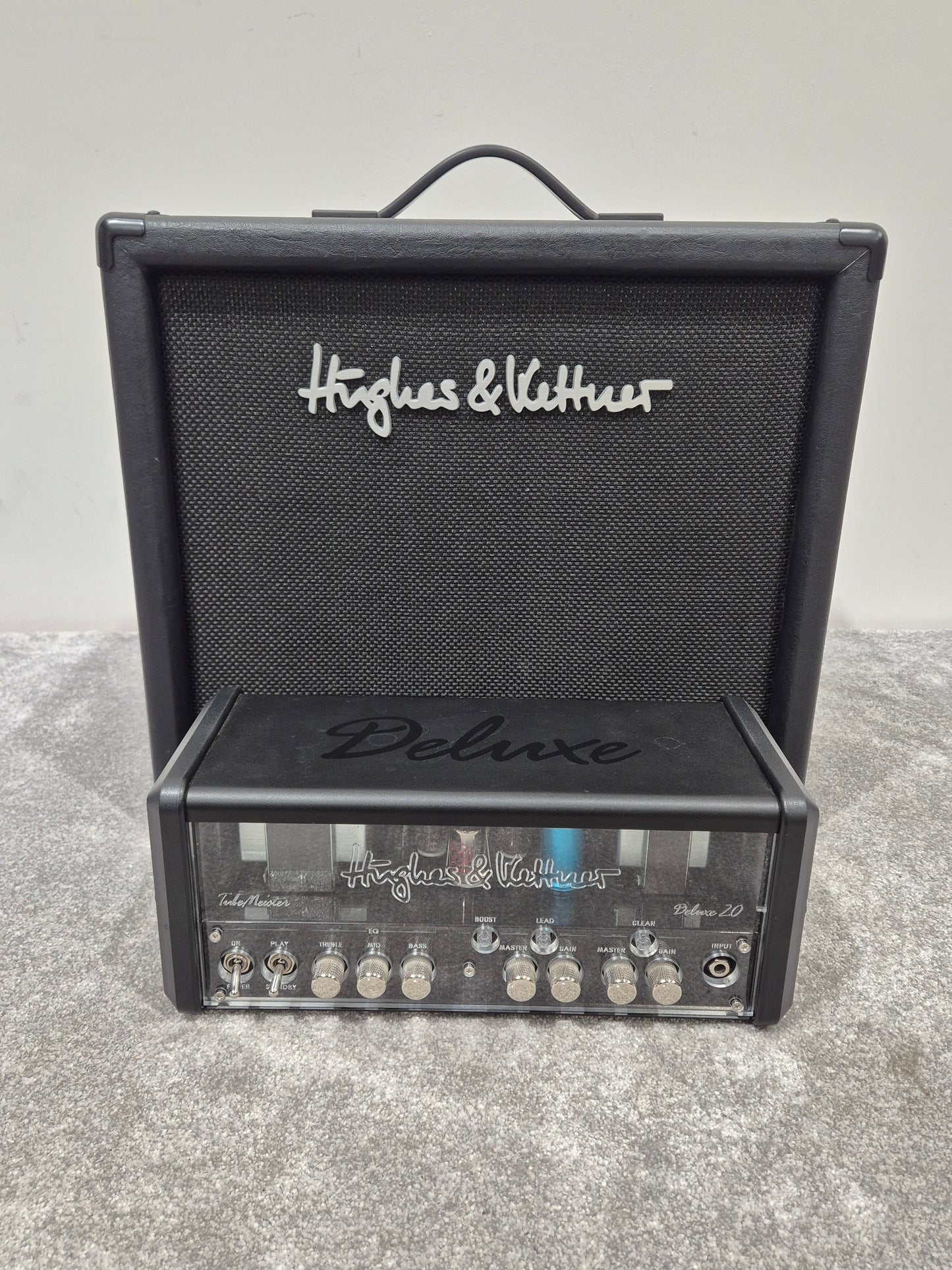 Hughes & Kettner Tubemeister 20 Guitar Amp w/ FS-2 Footswitch and TM112 Speaker Cab