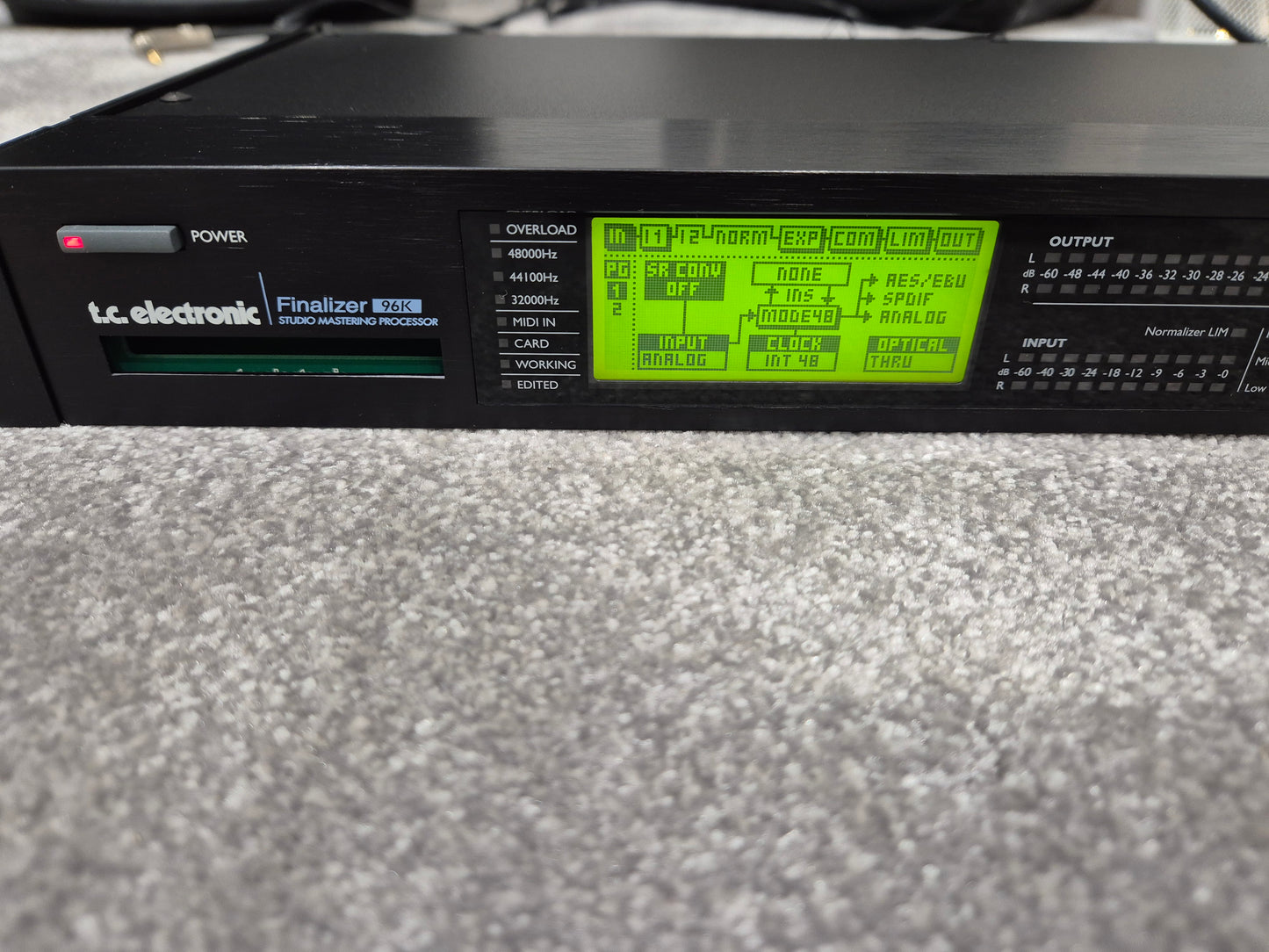 TC Electronic Finalizer 96K - Digital Mastering Processor