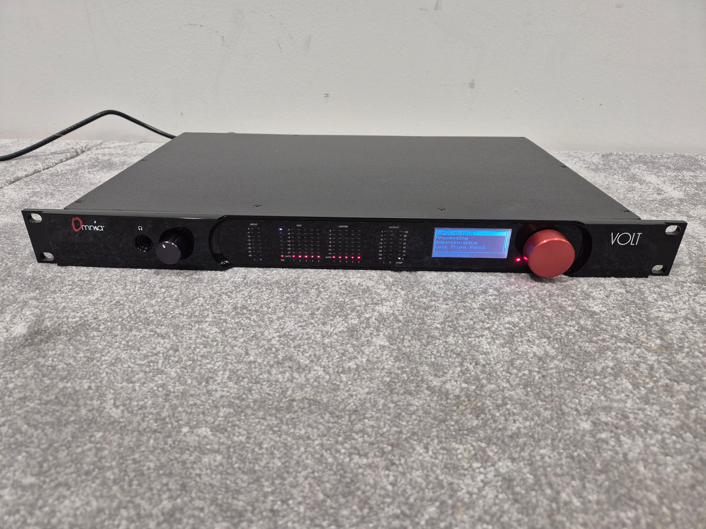 Omnia Volt - Broadcast Audio Processing Unit - Black