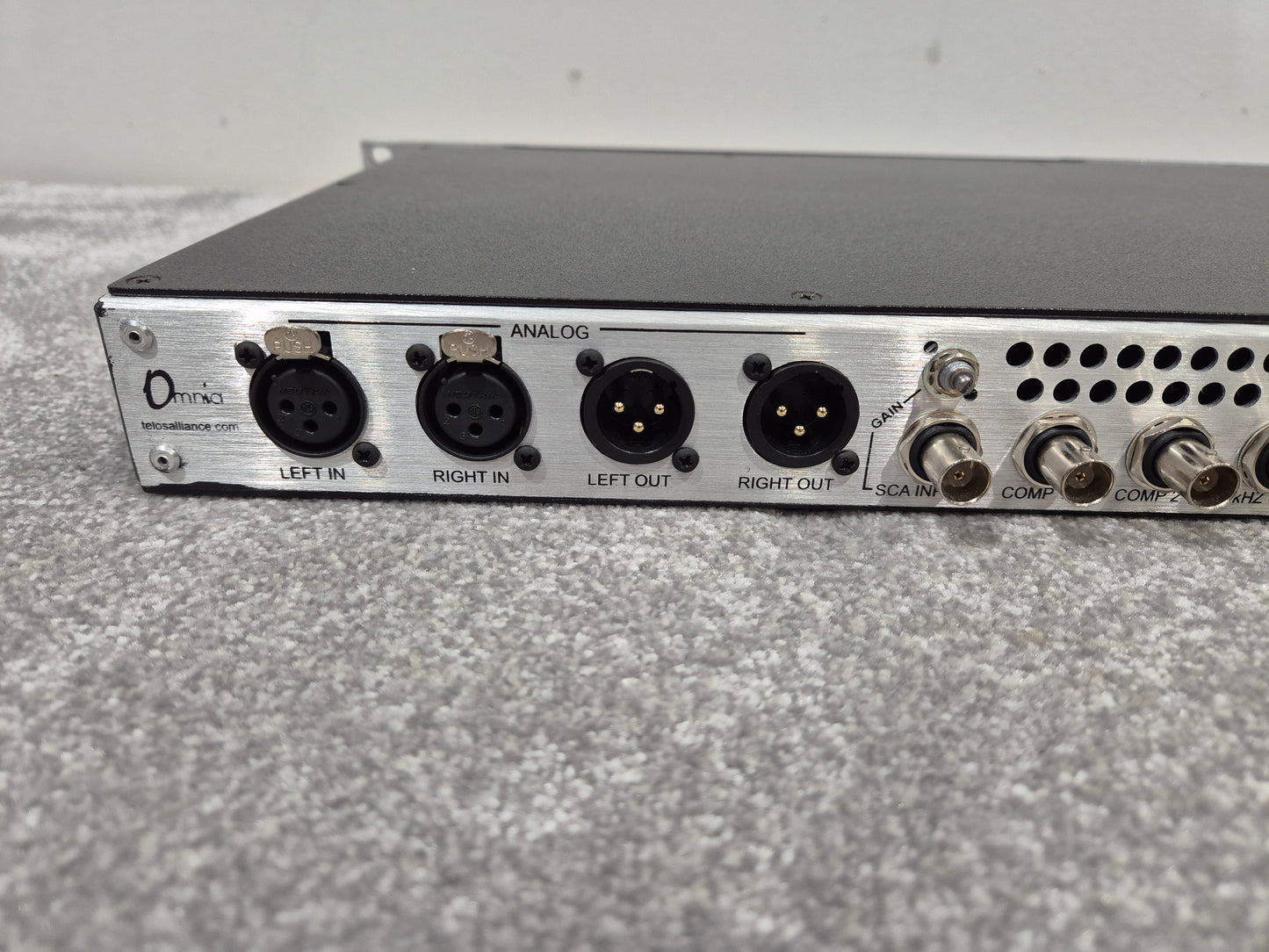 Omnia Volt - Broadcast Audio Processing Unit - Black