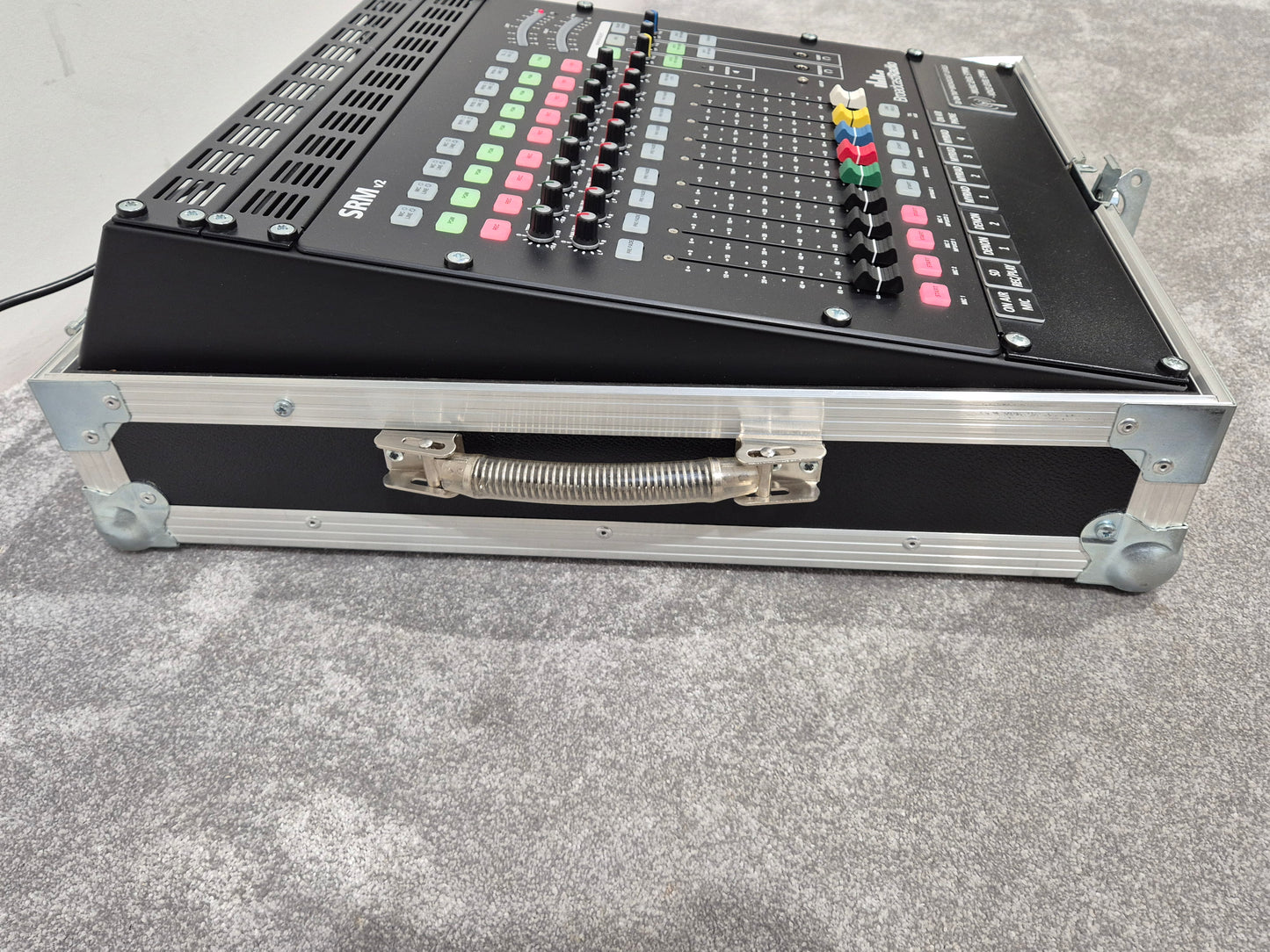Broadcast Radio SRMv2 - Broadcast Radio Mixing Console w/ Flight Case