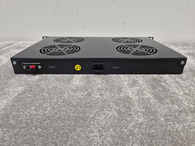 1U Fan Unit Thermostat - 4 Way Digital Mount Fan Tray - image 6