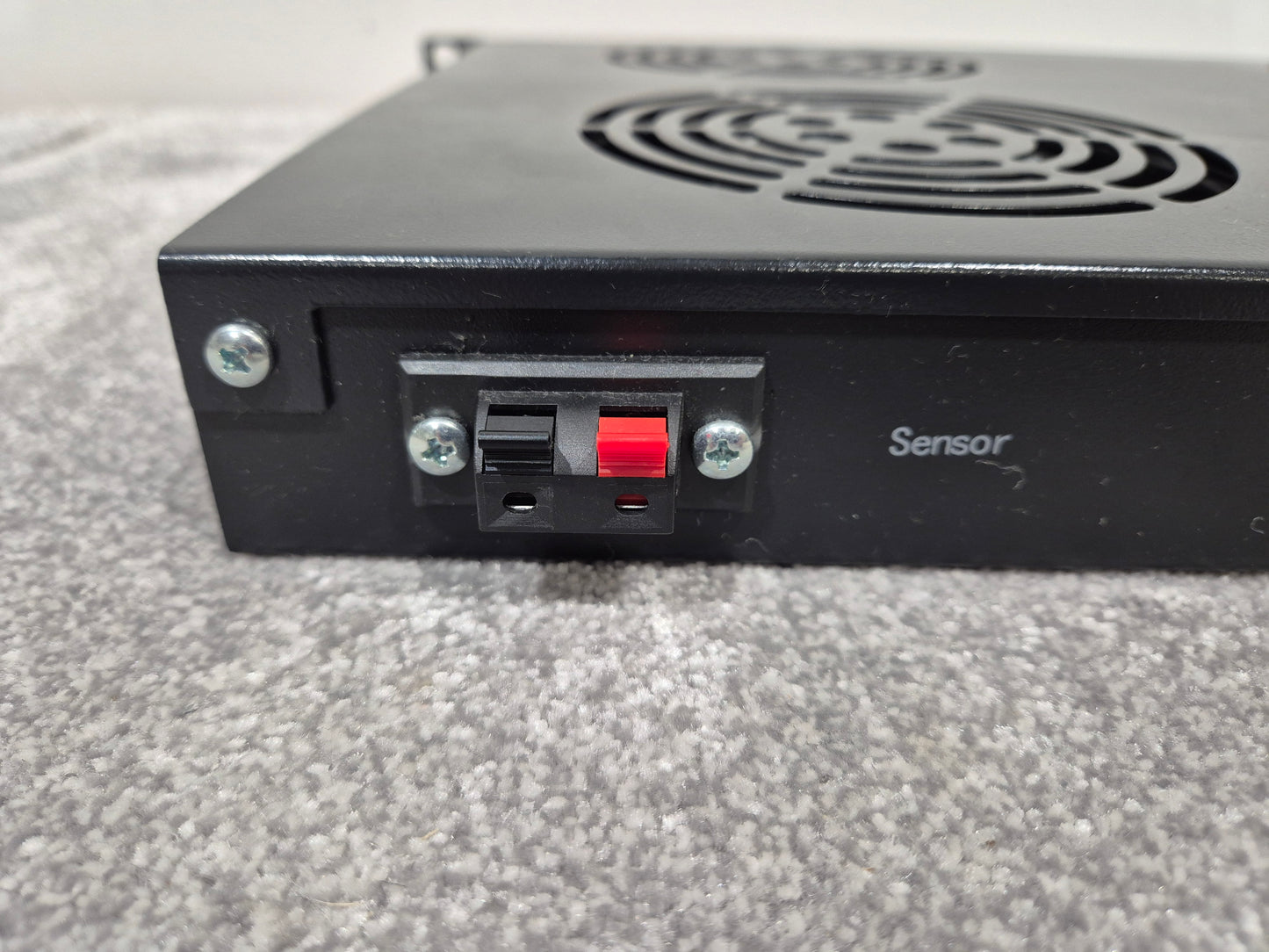 1U Fan Unit Thermostat - 4 Way Digital Mount Fan Tray