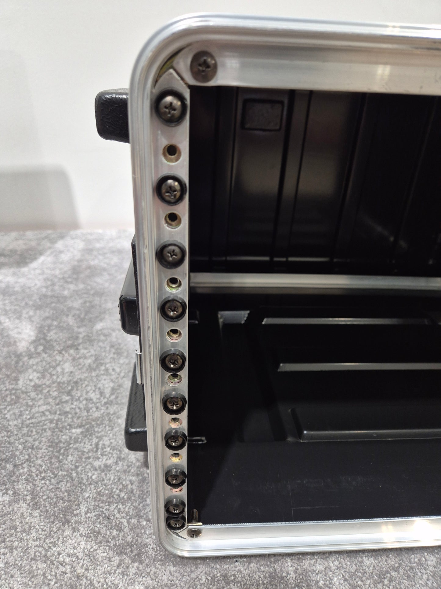 6u Flight Case Rack Mount - Black