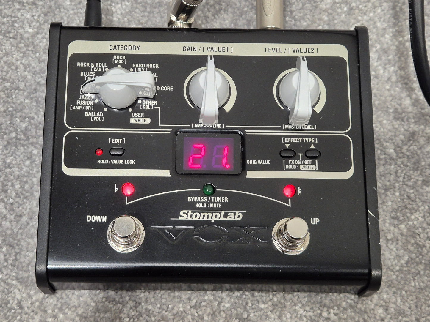 Vox StompLab IG - Compact Multi-FX Pedal w/ Original Box