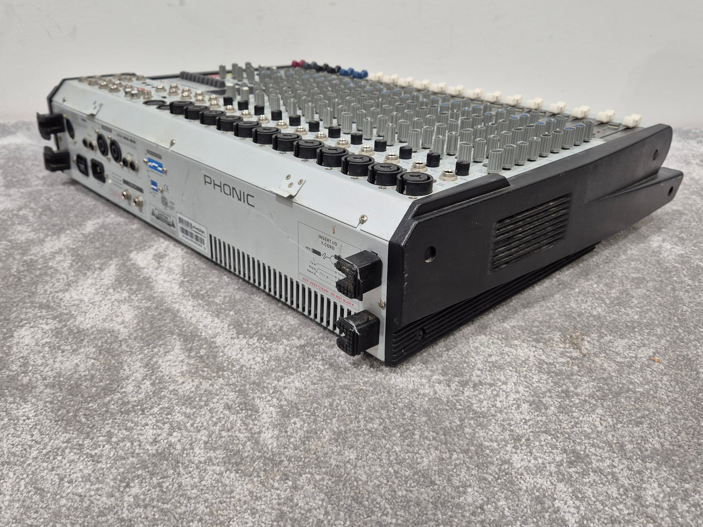 Phonic Powerpod K16 - Powered Mixer w/ Plastic Case