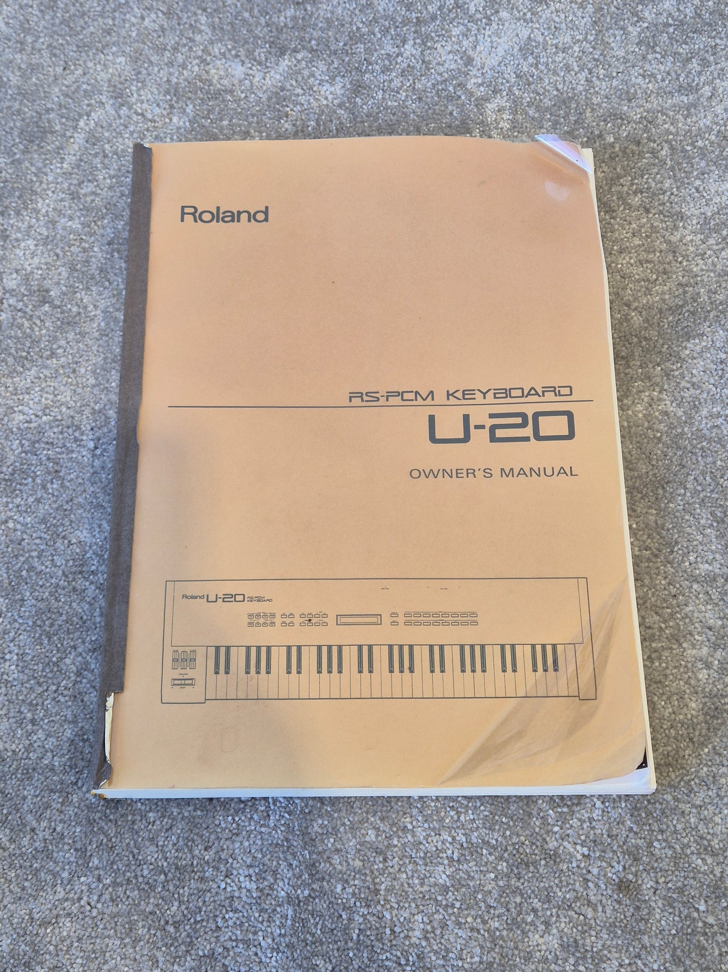Roland U-20 - PCM-Sample Synthesizer w/ Original Box (Spares or Repairs)