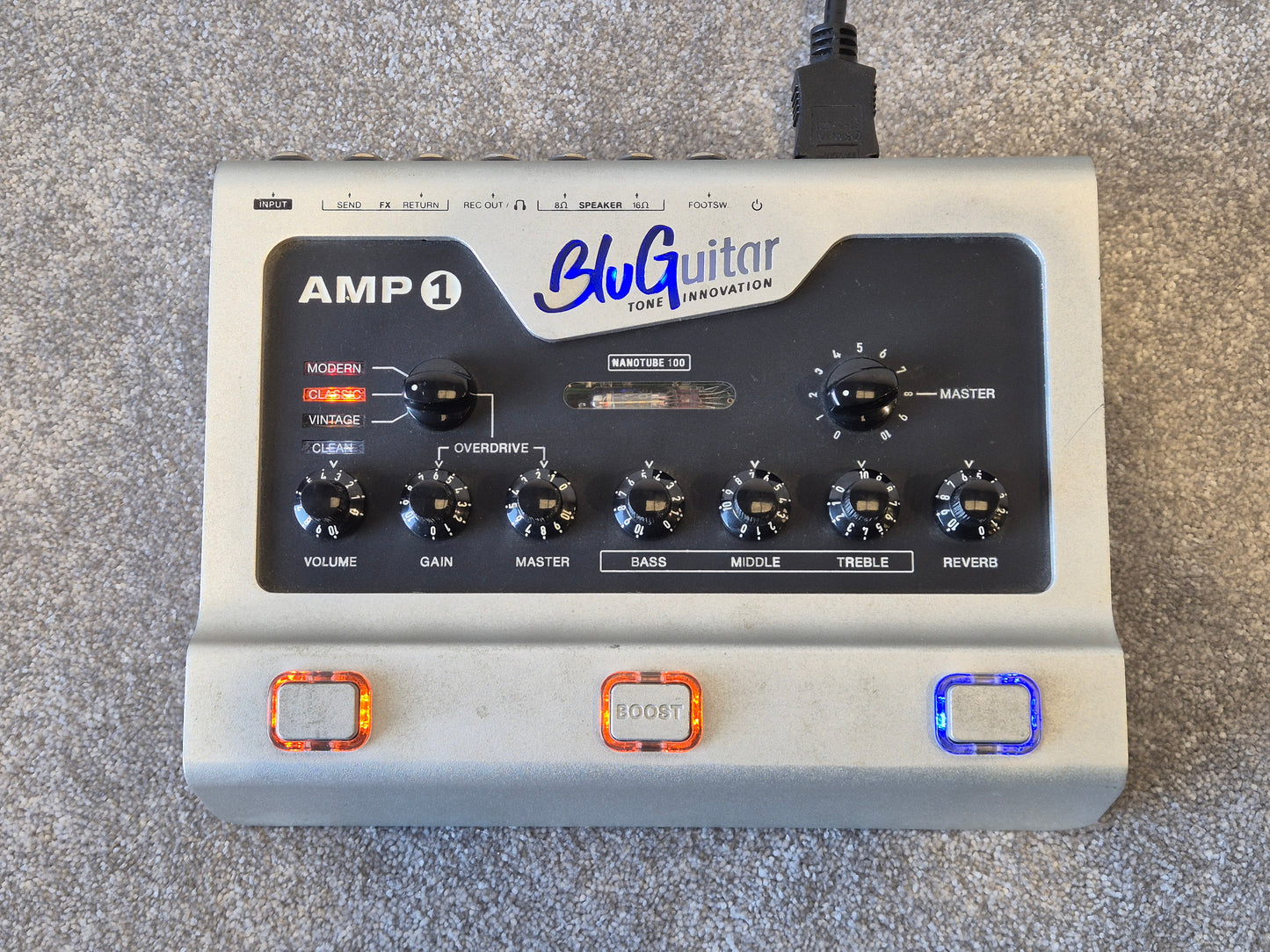 BluGuitar AMP1 - Compact and Versatile Guitar Amplifier w/ Original Box