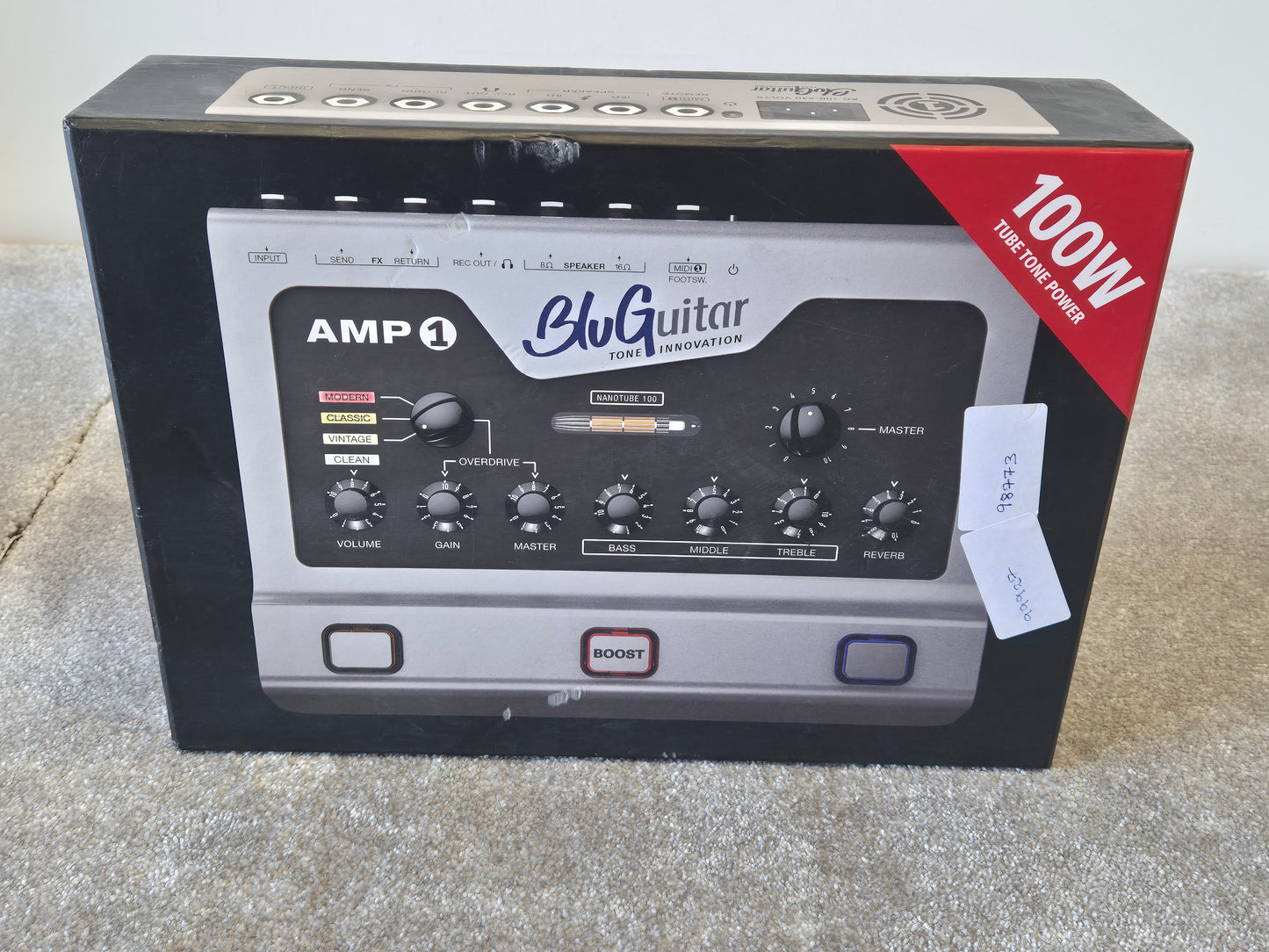 BluGuitar AMP1 - Compact and Versatile Guitar Amplifier w/ Original Box