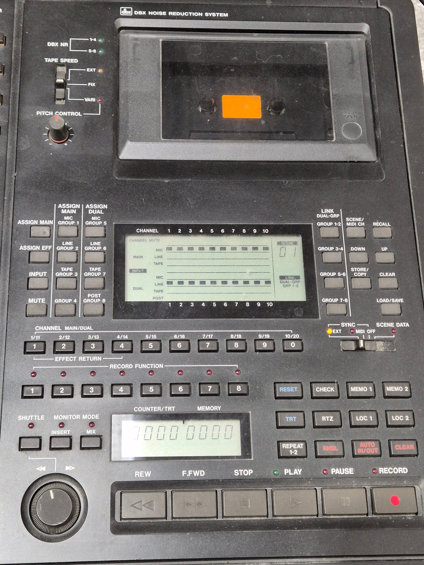 Tascam 688 - MidiStudio 688 8-Track Cassette Recorder