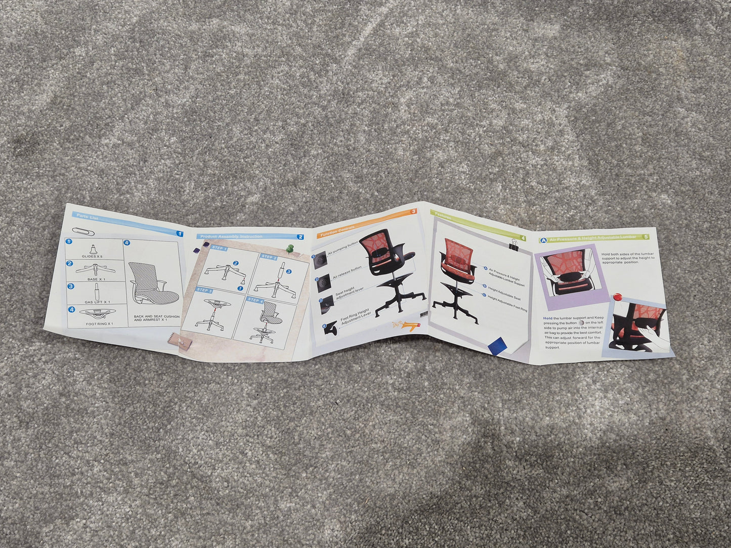 Skate Stools - Red Studio Stool Chair for Broadcasting Radio Podcast w/ Manual