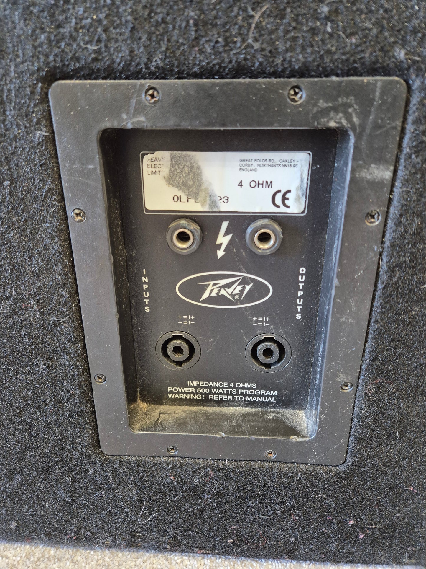 Peavey Pro 12 - 500-watts Passive PA Speaker (Good Condition)