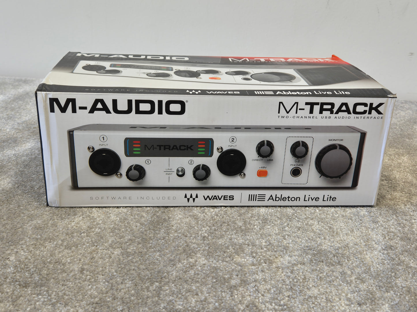 M-Audio M-Track MK2 - Two-Channel USB Audio Interface w/ Original Box