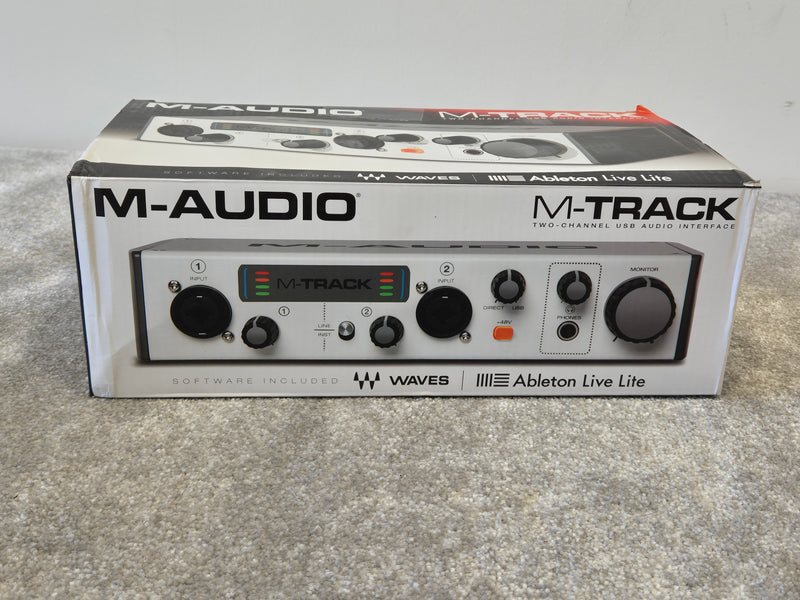 M-Audio M-Track MK2 - Two-Channel USB Audio Interface w/ Original Box - image 9