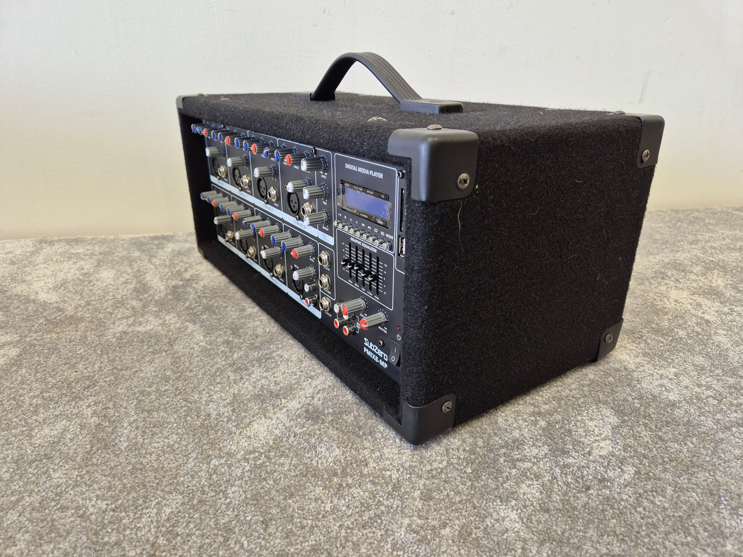 SubZero PMIX8-MP - 8 Channel Powered Mixer w/ Original Box