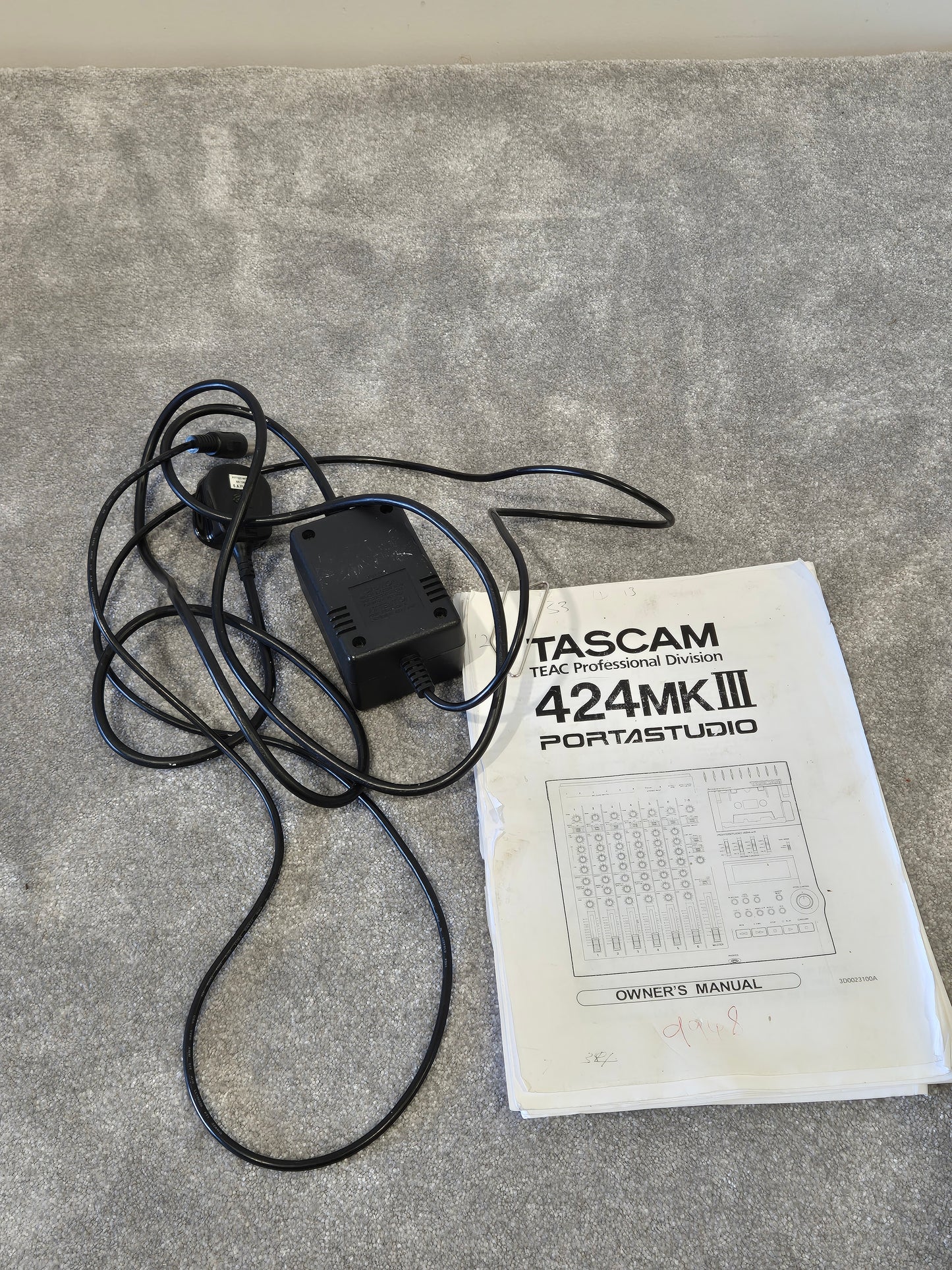 TASCAM Portastudio 424 Mk III - Cassette-Based Four-Track Recorder and Mixer