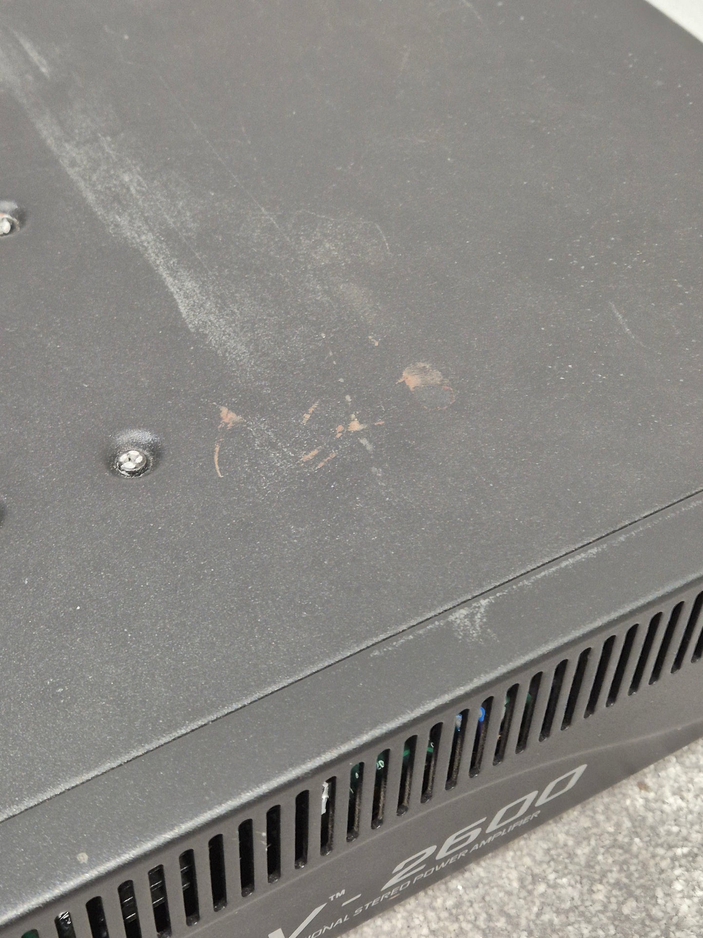 Peavey PV 2600 - Powerful 2-Channel Power Amplifier w/ Manual