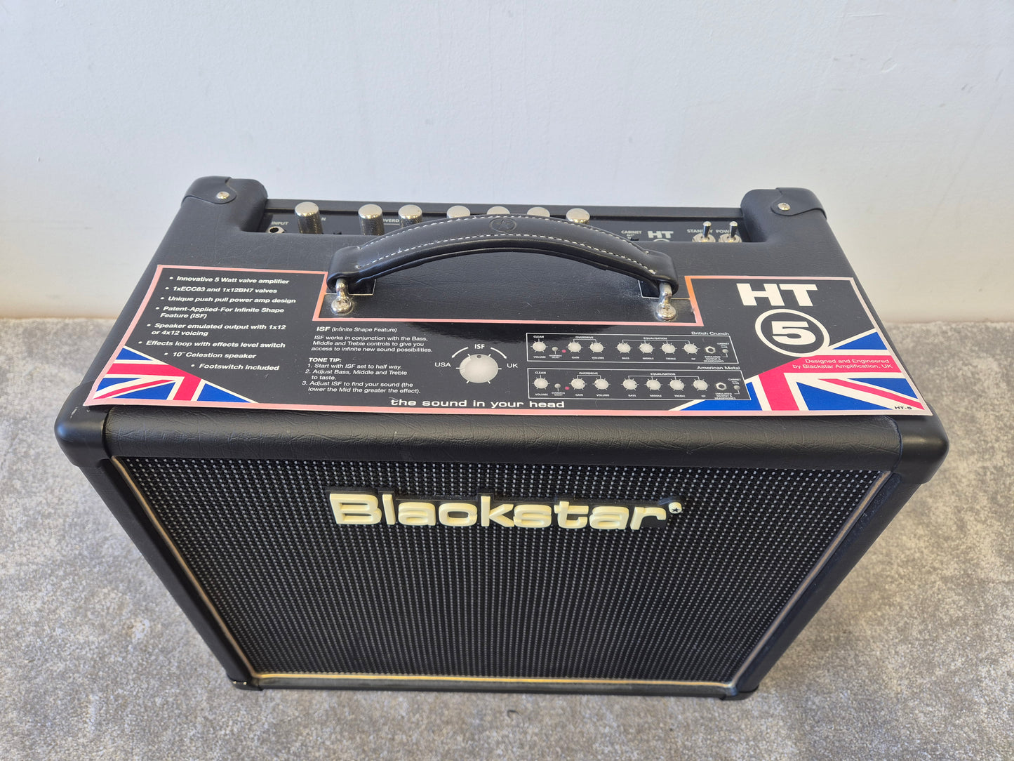 Blackstar HT 5 - Low-Wattage Valve Combo Guitar Amplifier