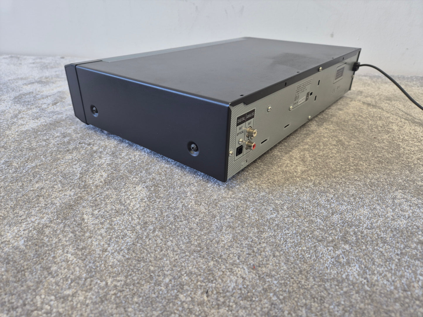 Sony CDP-XE370 - Compact Disc Player - Black