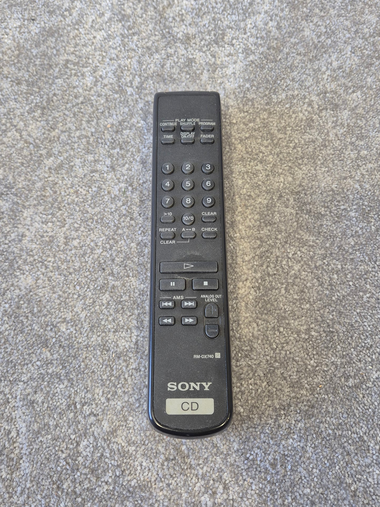 Sony CDP-XE370 - Compact Disc Player - Black