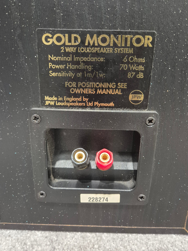 Jpw Gold Monitor - 70WATT Bookshelf Speakers X5 With 80WATT Jpw Subwoofer System - Audiophile Sound - Very Good - image 5