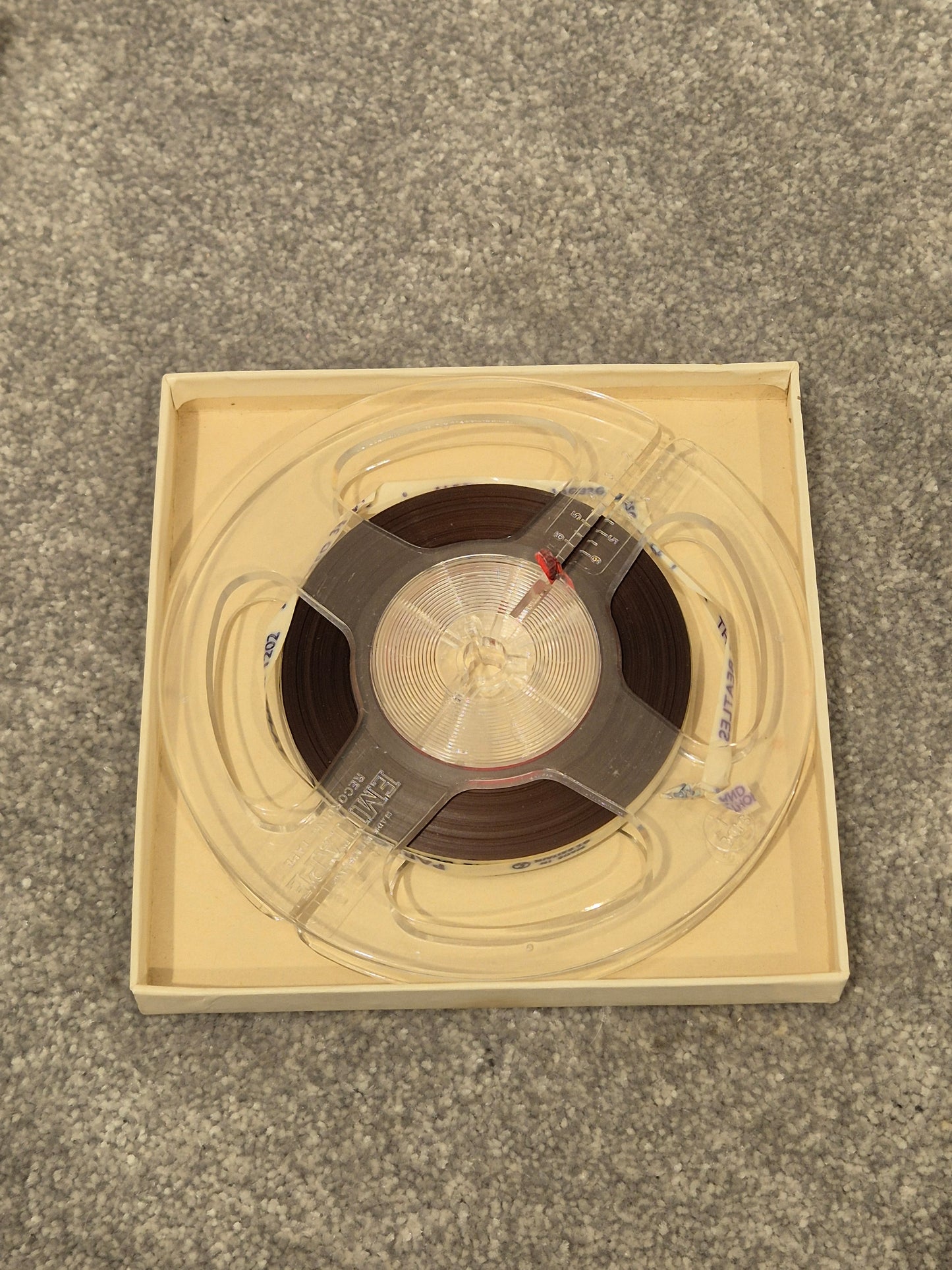 The Beatles - Please Please Me PMC 1202 Reel to Reel Record w/ Original Box