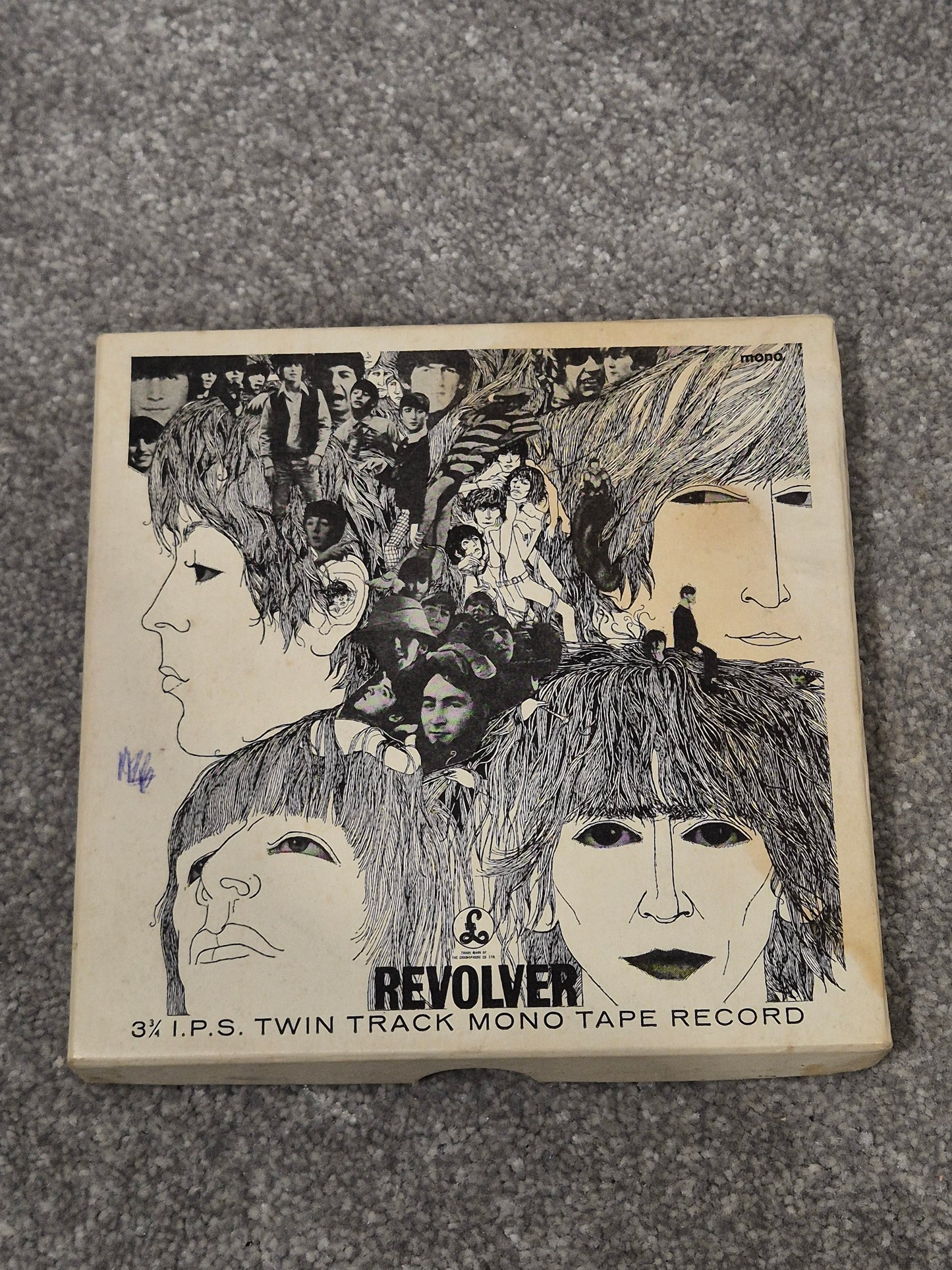 The Beatles - Revolver PMC 7009 Reel to Reel Record w/ Original Box