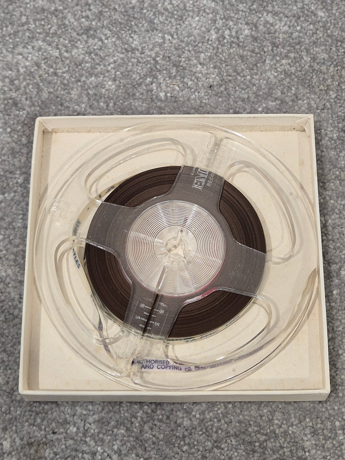 The Beatles - With The Beatles PMC 1206 Reel to Reel Record w/ Original Box