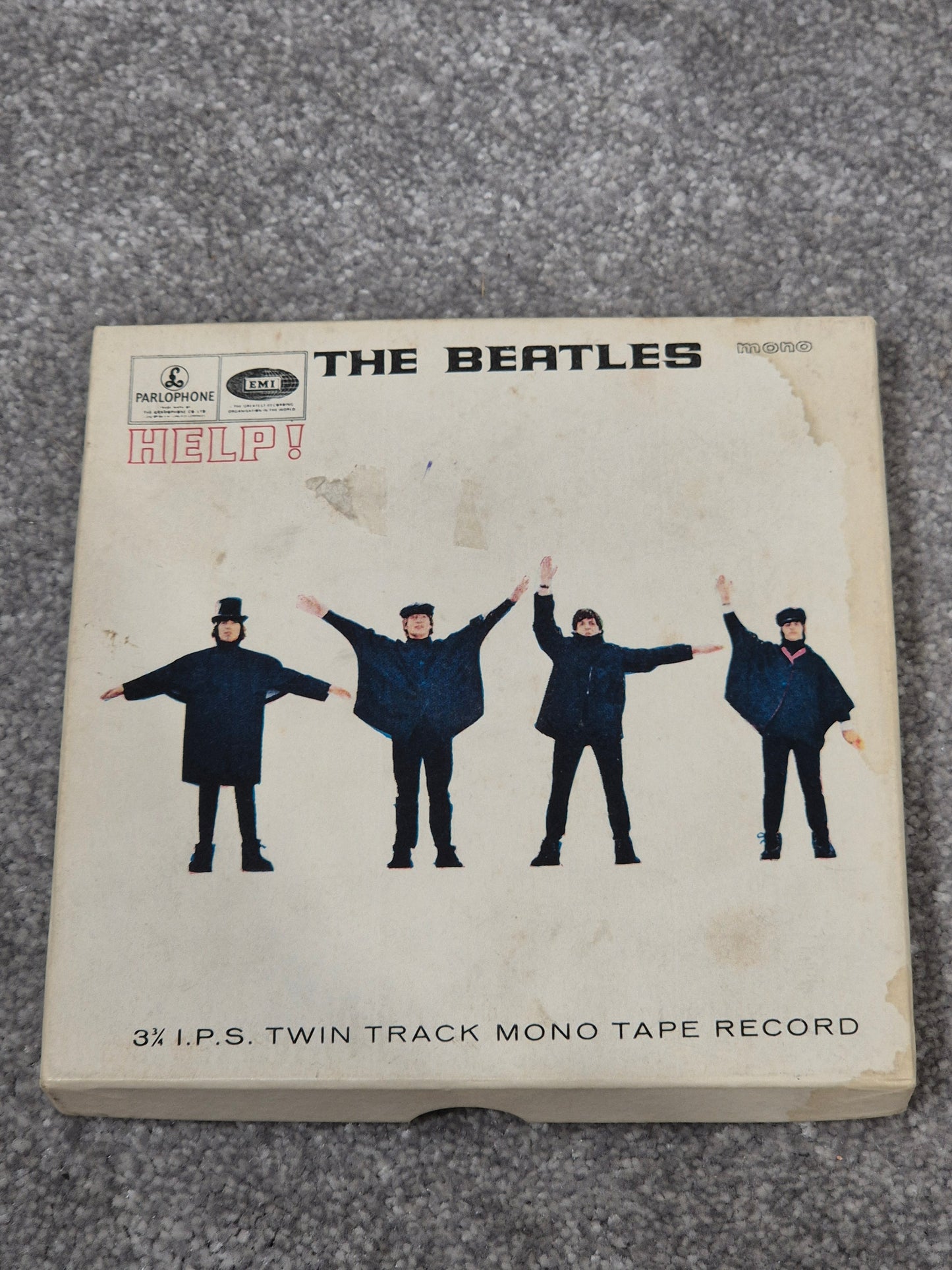 The Beatles - HELP! PMC 1255 Reel to Reel Record w/ Original Box
