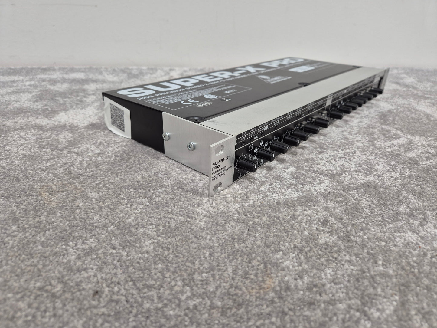 Behringer CX3400 V2 Super-X - High-Precision Stereo Crossover
