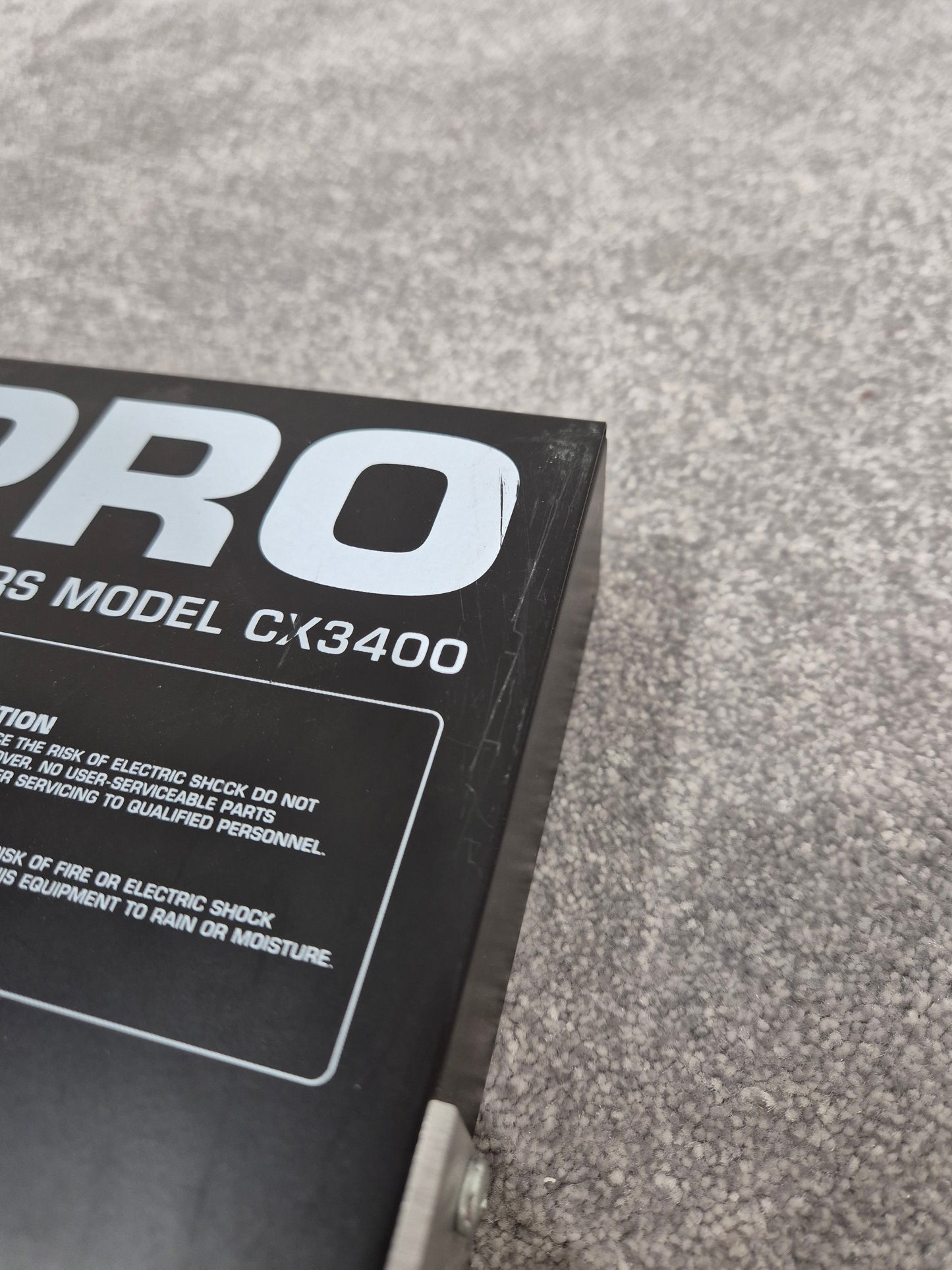 Behringer CX3400 V2 Super-X - High-Precision Stereo Crossover