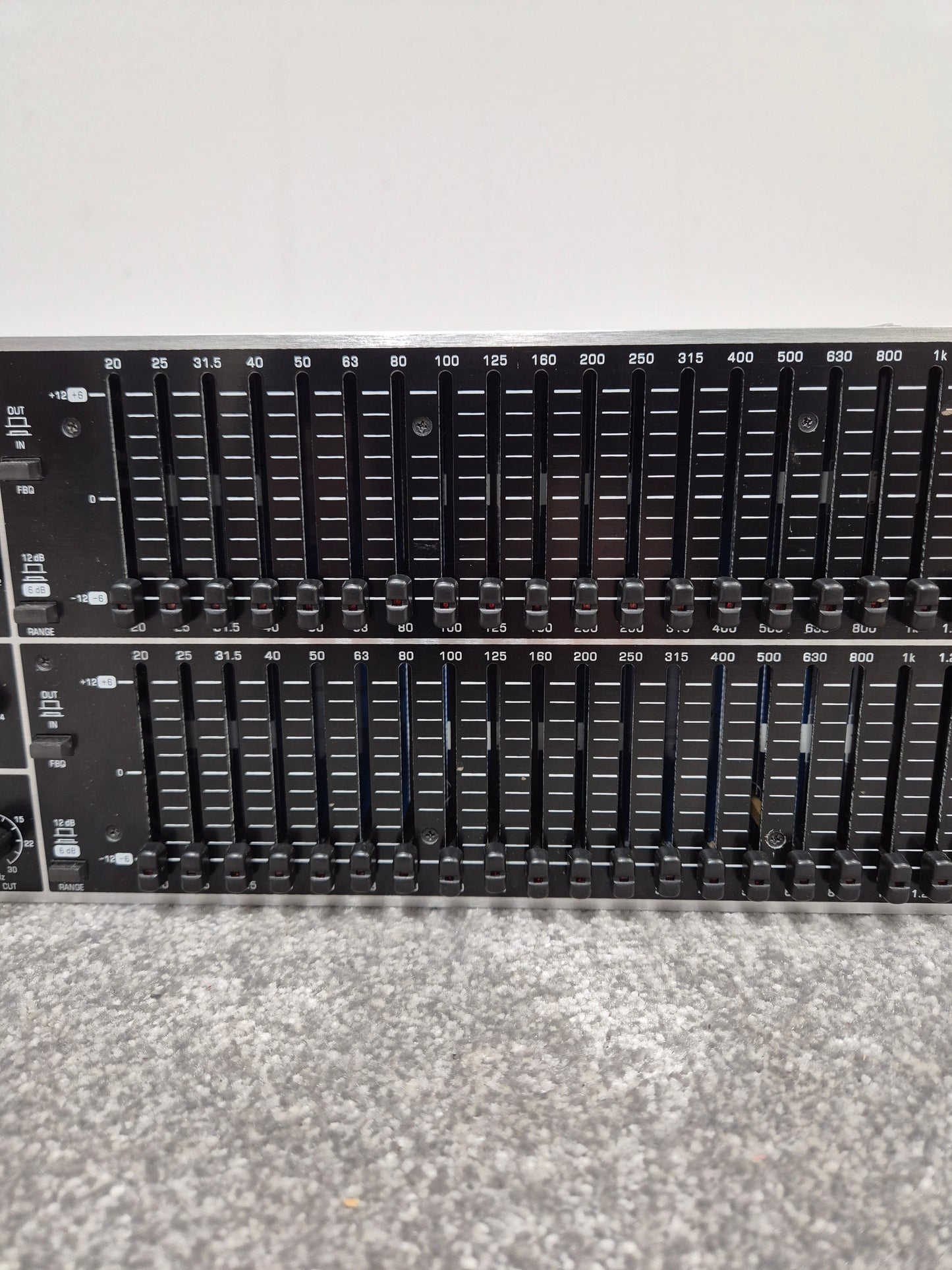 Behringer ULTRAGRAPH PRO FBQ6200HD - 31-Band Stereo Graphic Equalizer (Spares or Repairs)