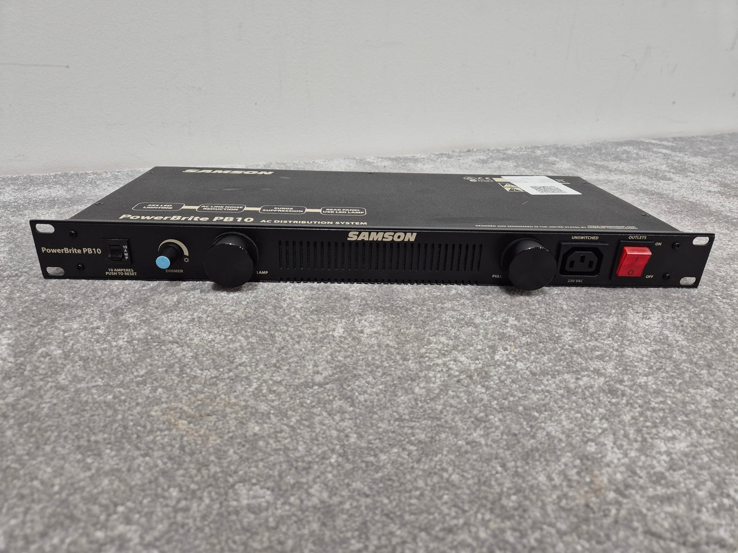 Samson PowerBrite PB10 - 19-inch Rackmount Power Conditioner