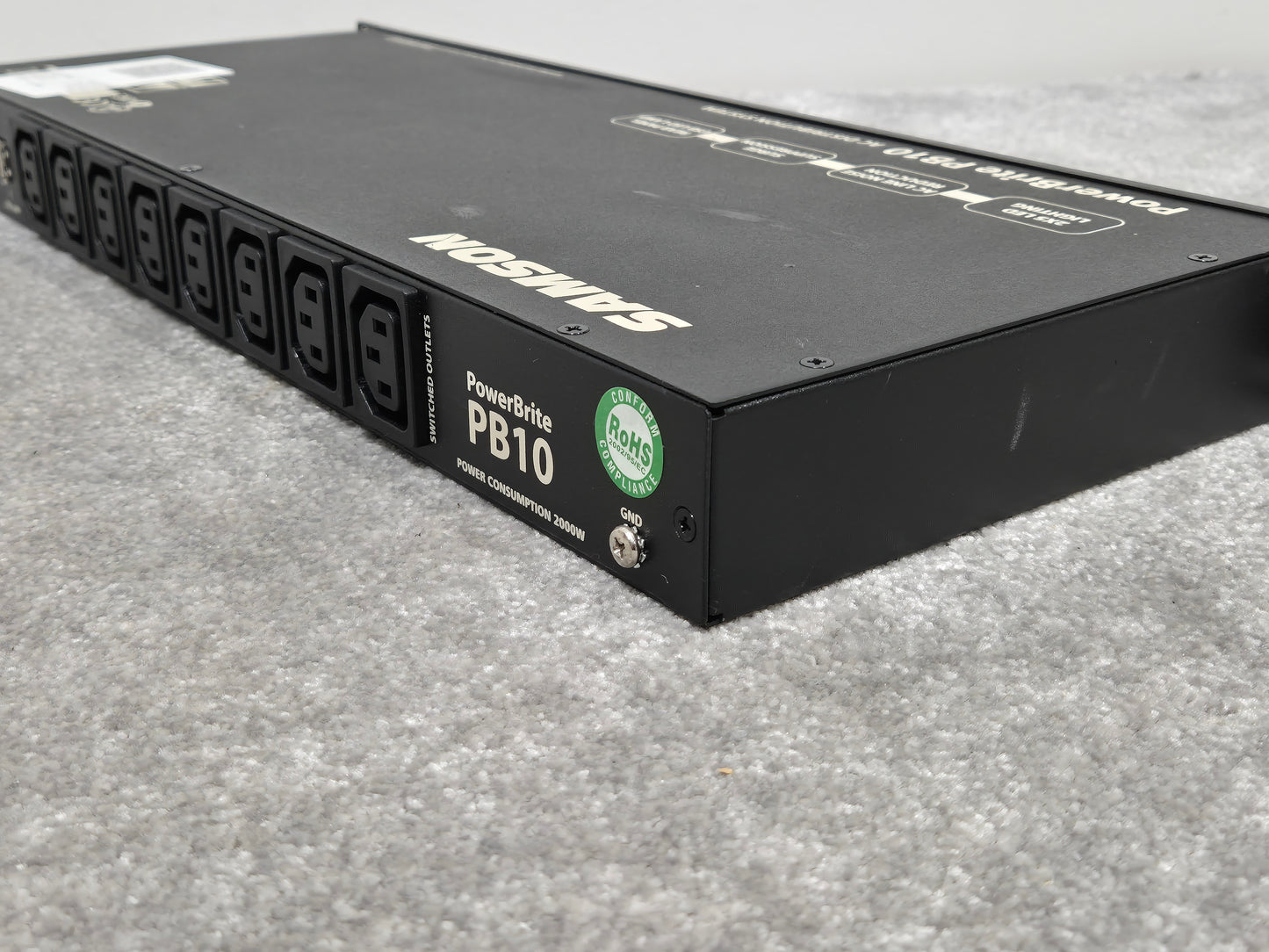Samson PowerBrite PB10 - 19-inch Rackmount Power Conditioner