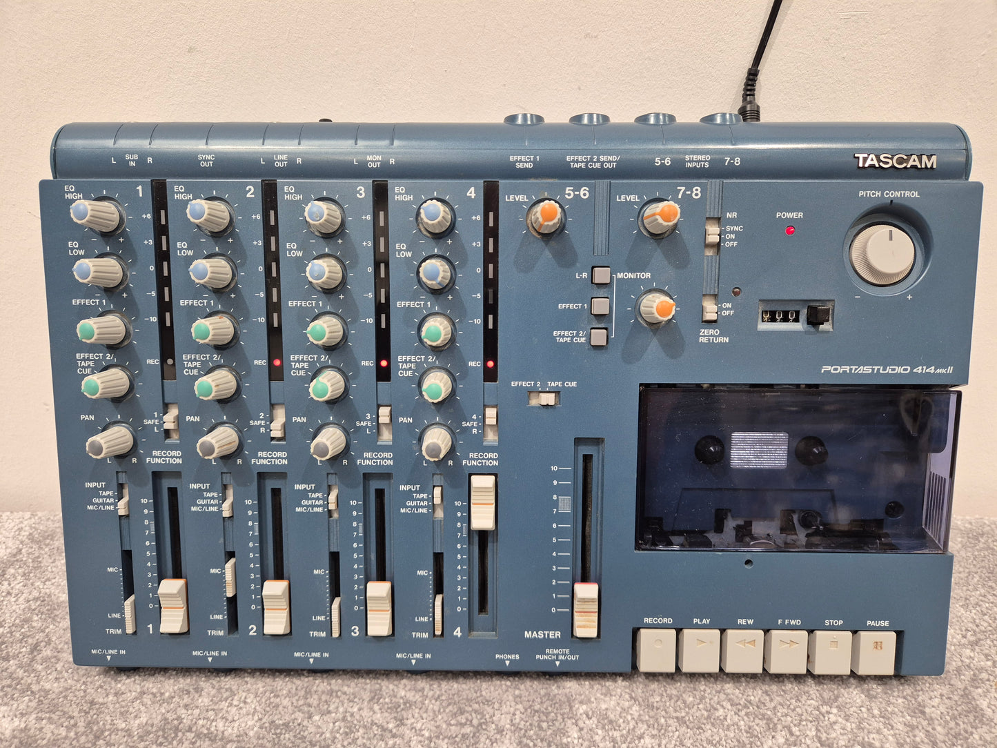 Tascam 414 MKII - 4-track Multitrack Cassette Recorder