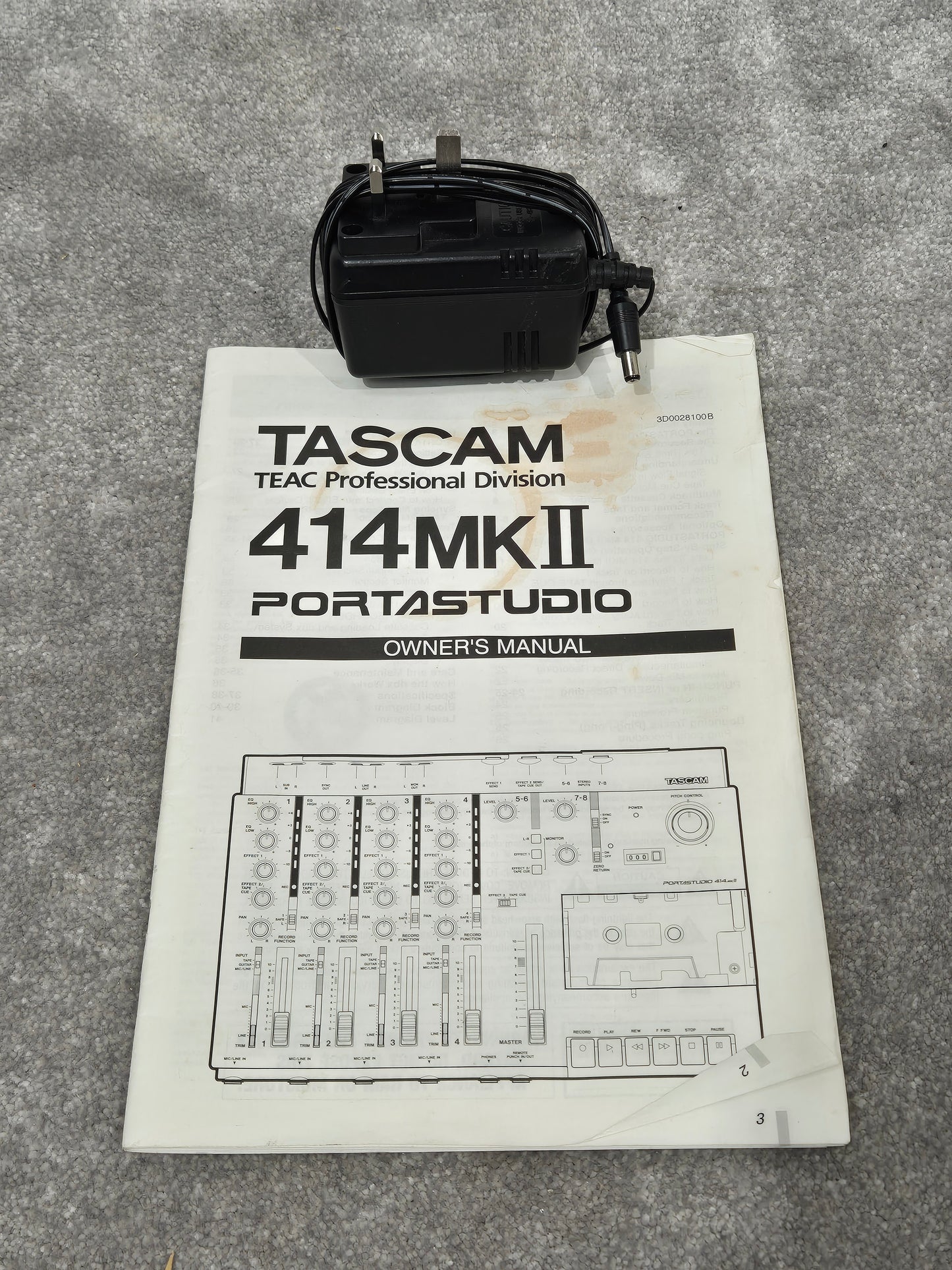 Tascam 414 MKII - 4-track Multitrack Cassette Recorder