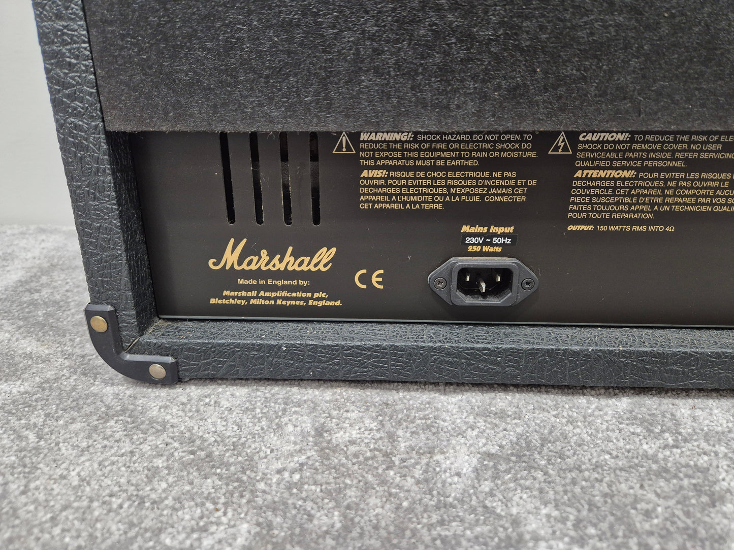 Marshall AVT150H - 4-Channel Guitar Amplifier Head